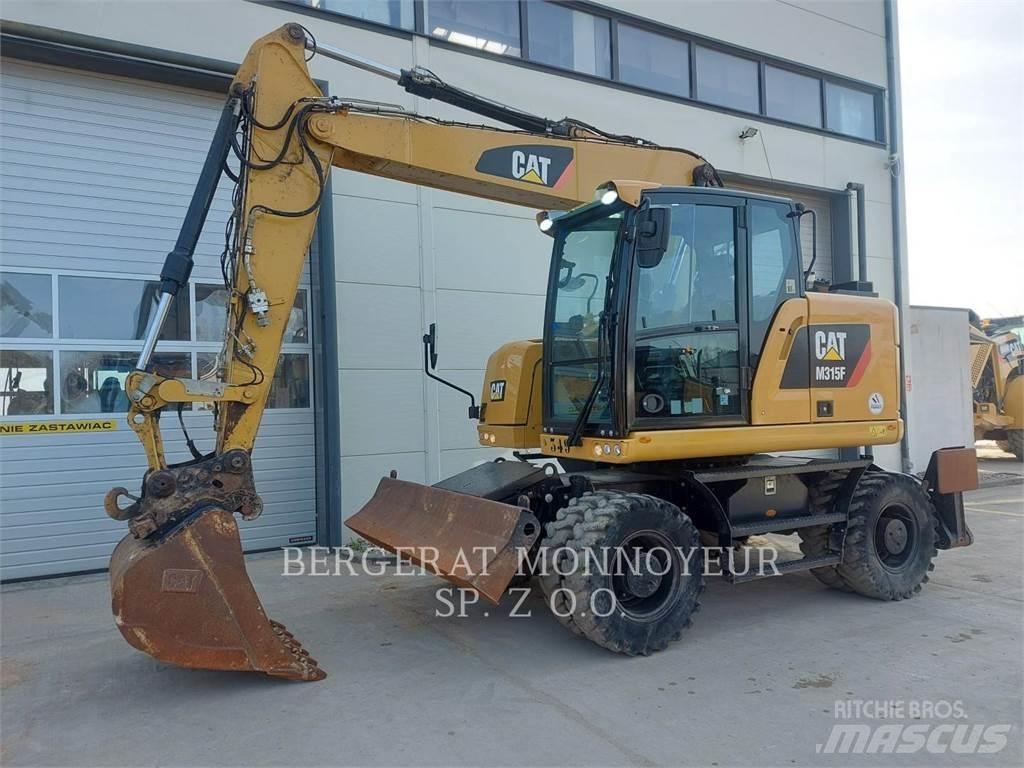 CAT M315F  휠 굴삭기