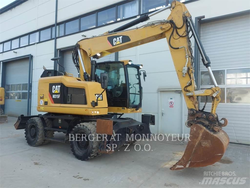 CAT M315F  휠 굴삭기