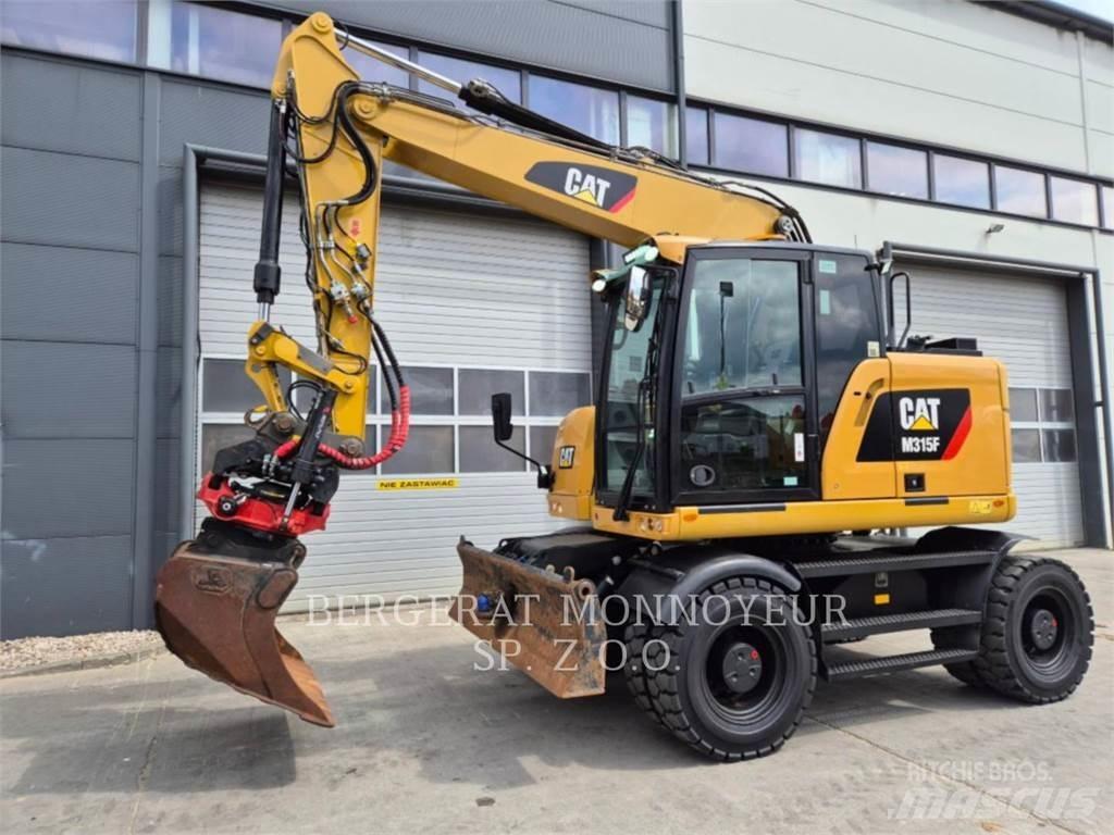 CAT M315F  휠 굴삭기