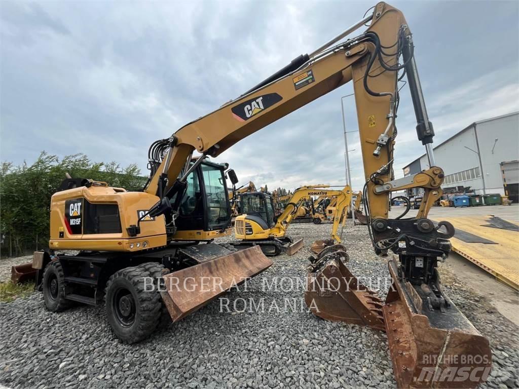 CAT M315F  휠 굴삭기