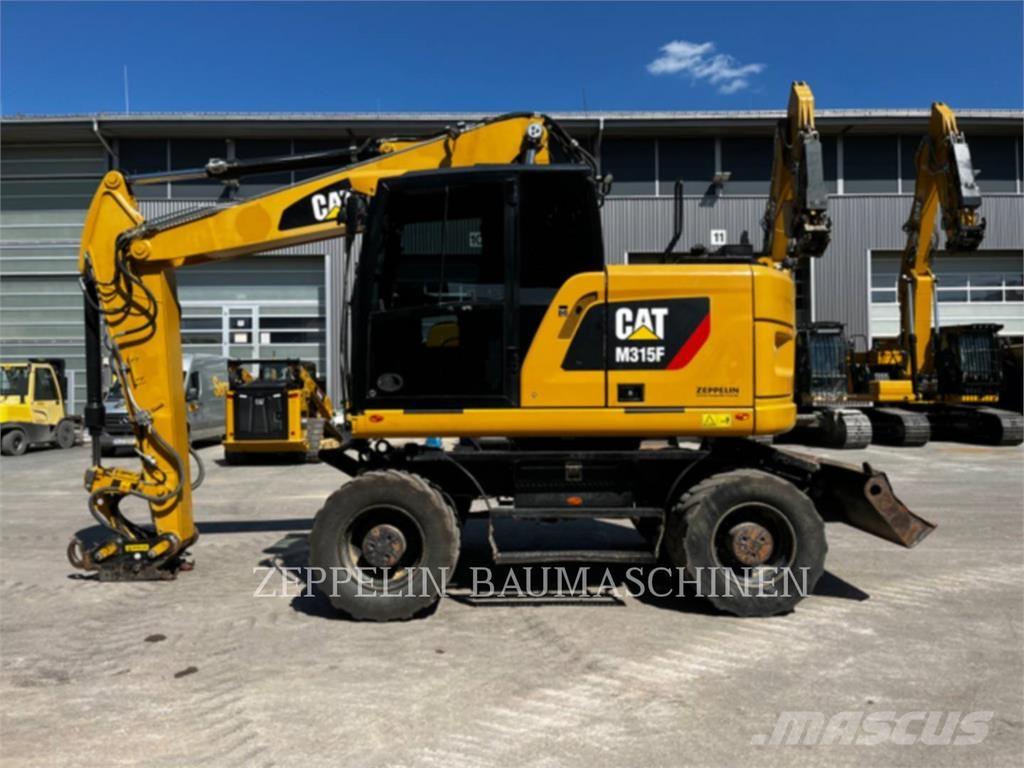 CAT M315F  휠 굴삭기