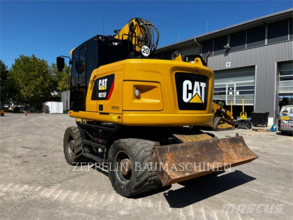 CAT M315F  휠 굴삭기