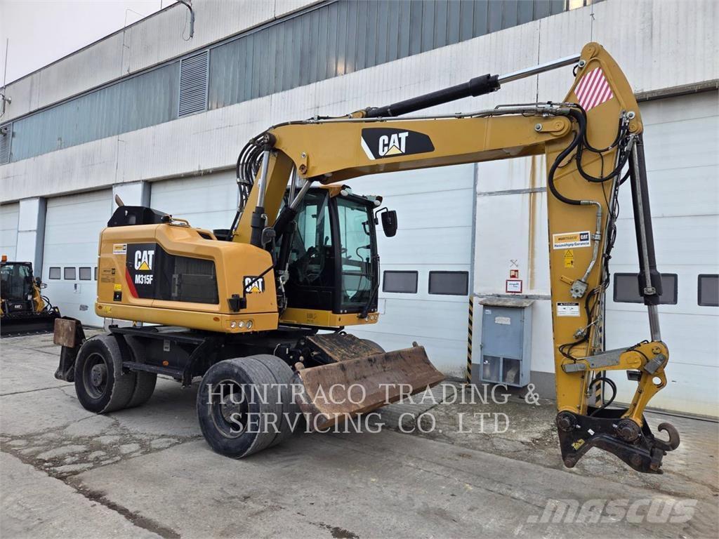 CAT M315F  휠 굴삭기