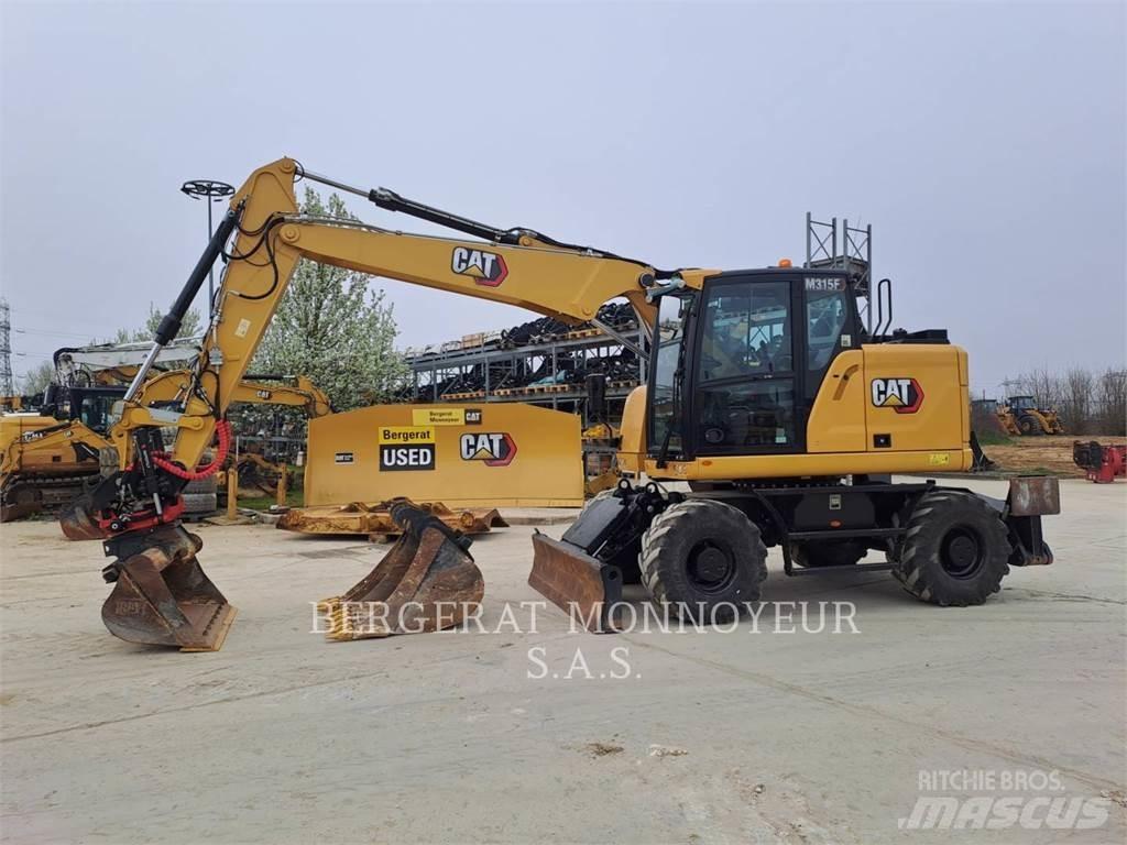 CAT M315F IVC  휠 굴삭기
