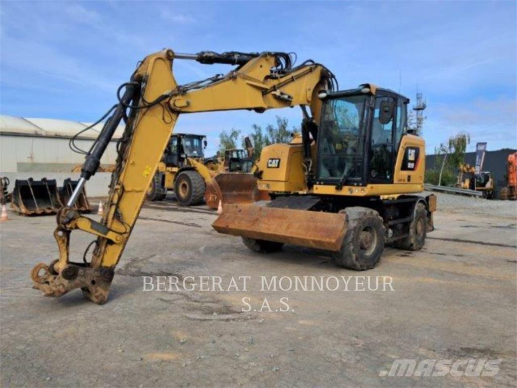 CAT M315F IVC  휠 굴삭기