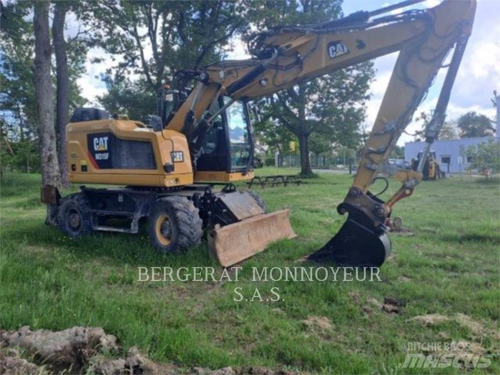 CAT M315F IVC  휠 굴삭기