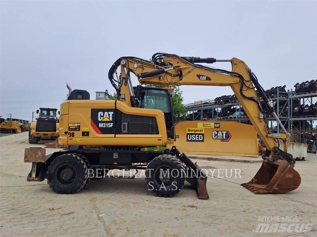 CAT M315F IVC  휠 굴삭기