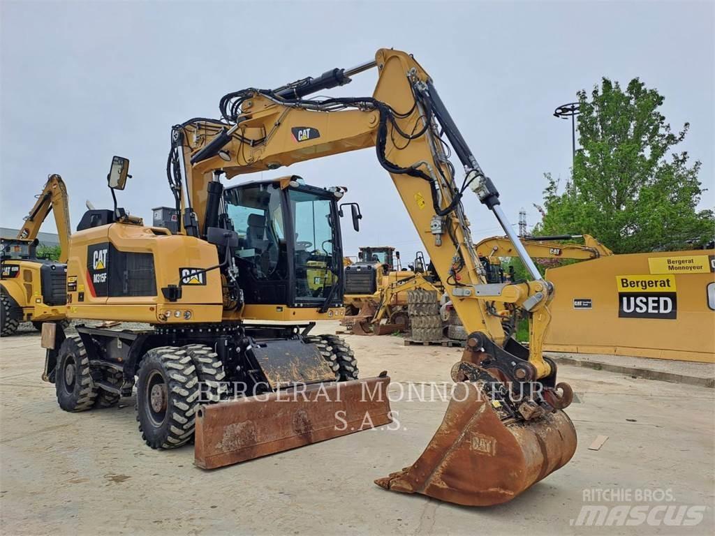 CAT M315F IVC  휠 굴삭기