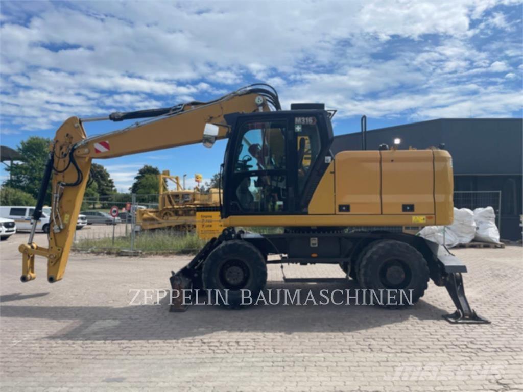 CAT M316-07A  휠 굴삭기