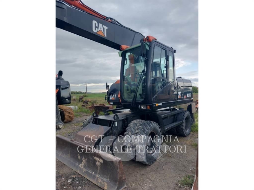 CAT M316C  휠 굴삭기