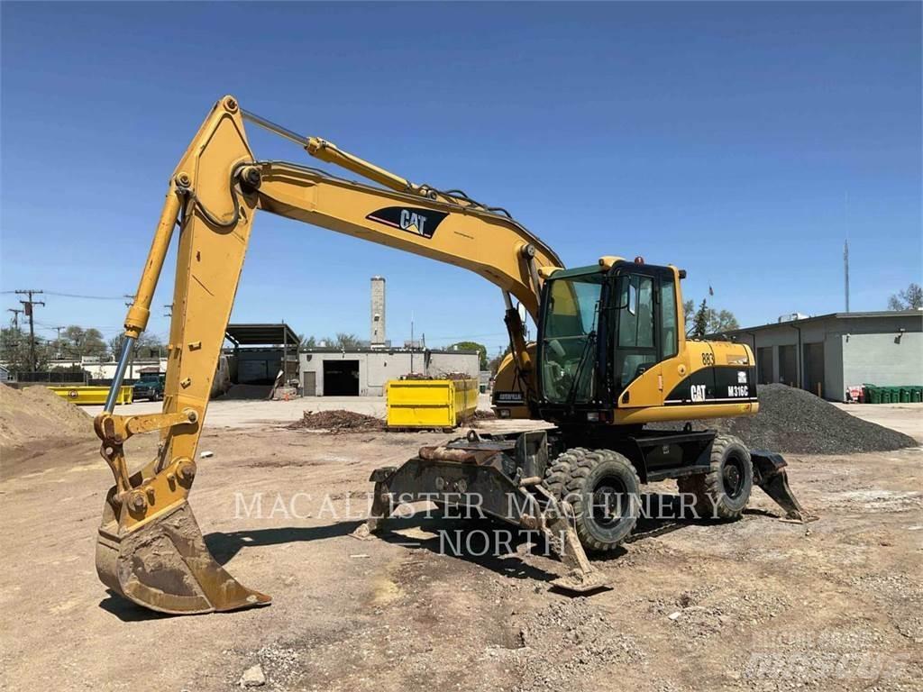 CAT M316C H  휠 굴삭기