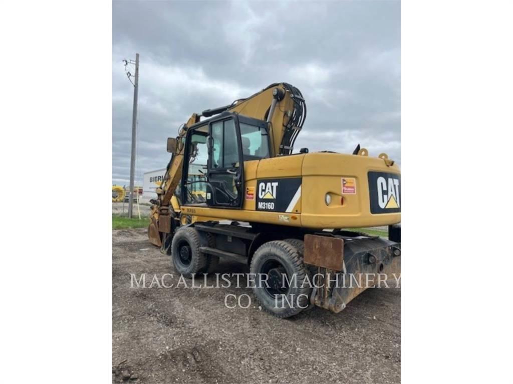 CAT M316D  휠 굴삭기