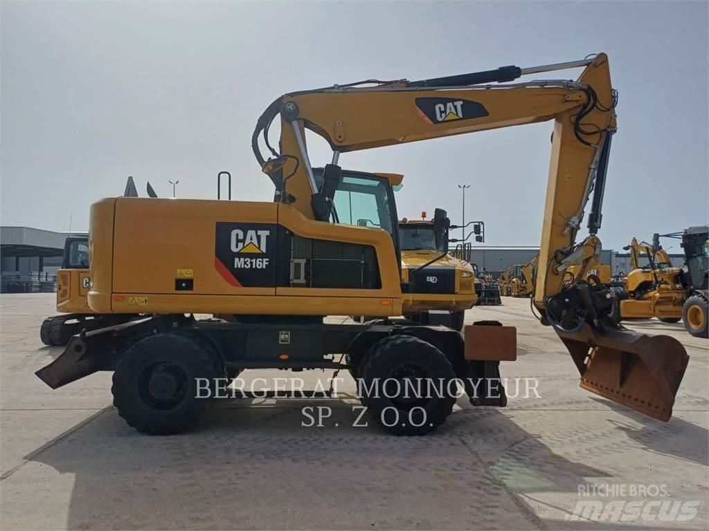 CAT M316F  휠 굴삭기