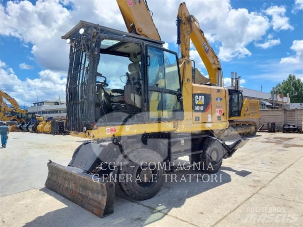 CAT M316F  휠 굴삭기
