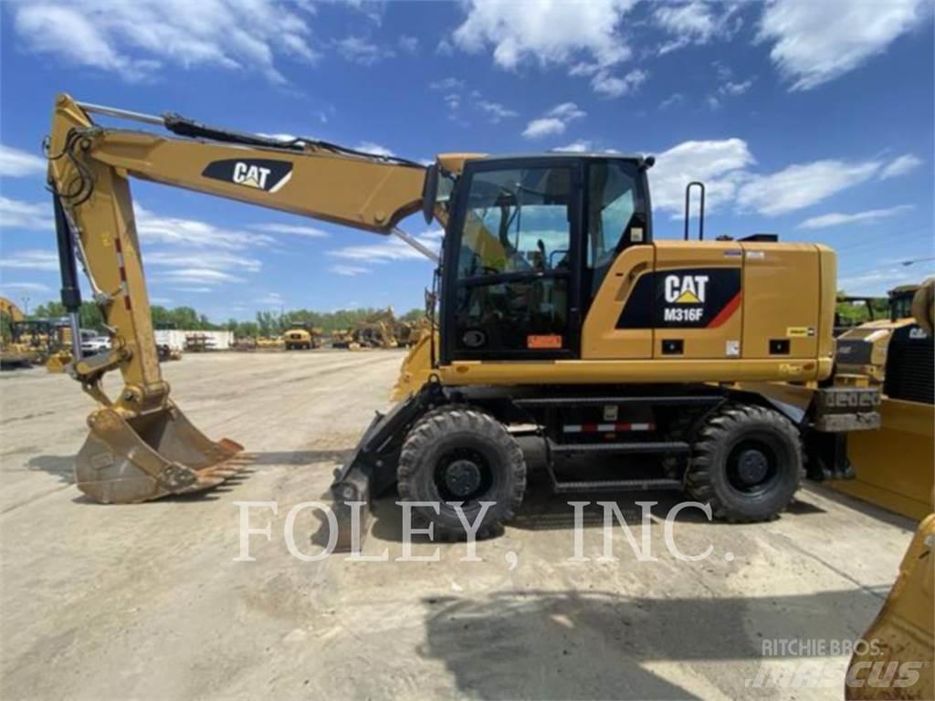 CAT M316F  휠 굴삭기