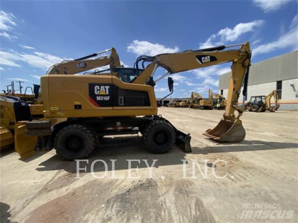 CAT M316F  휠 굴삭기