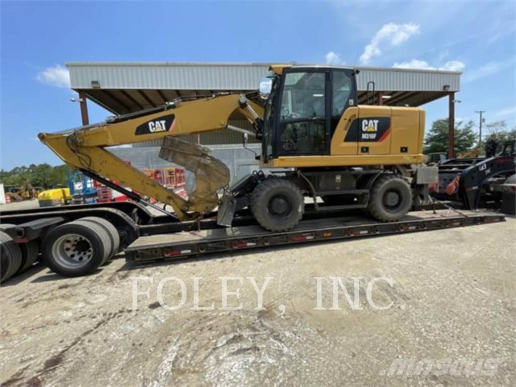 CAT M316F  휠 굴삭기