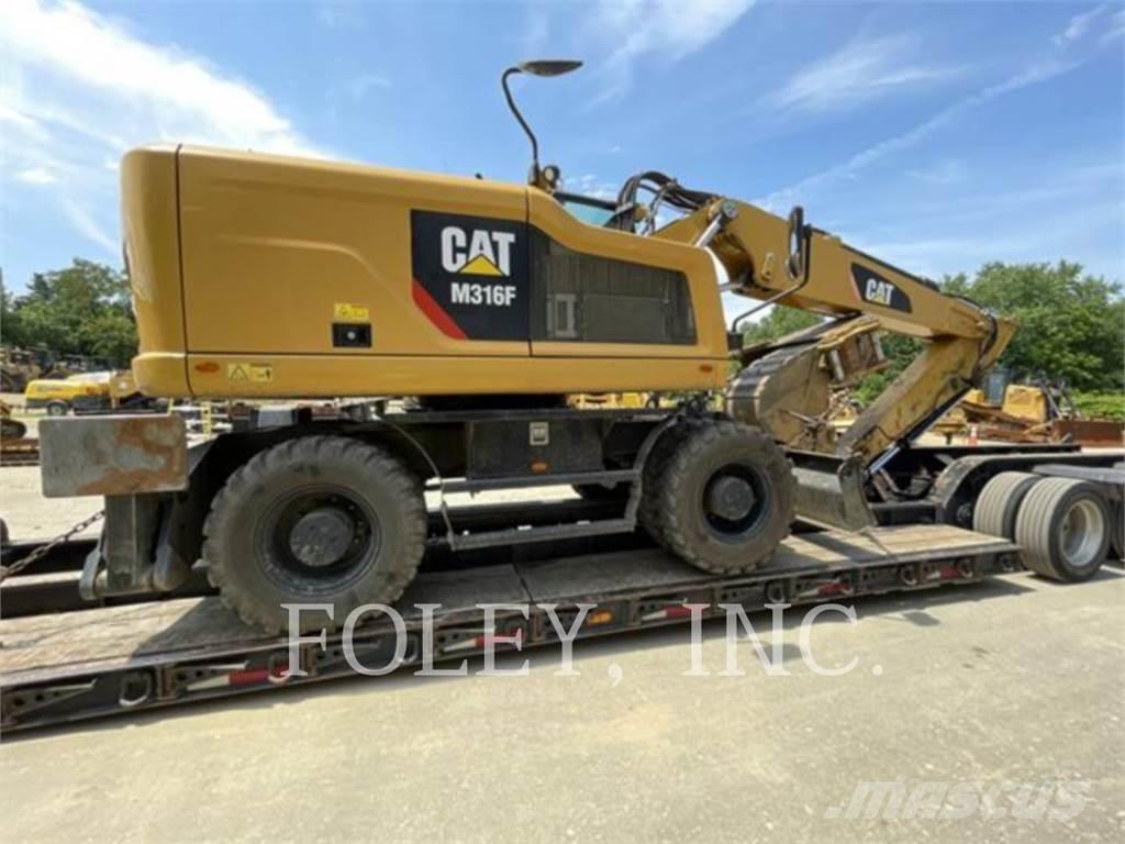 CAT M316F  휠 굴삭기