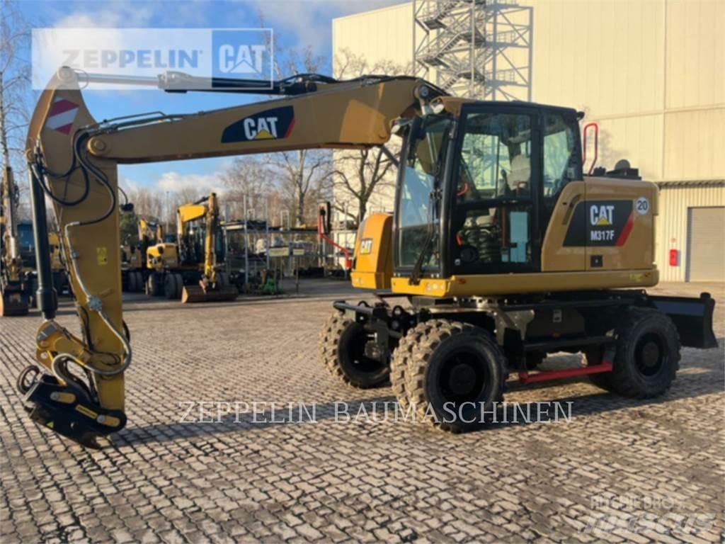 CAT M317F  휠 굴삭기