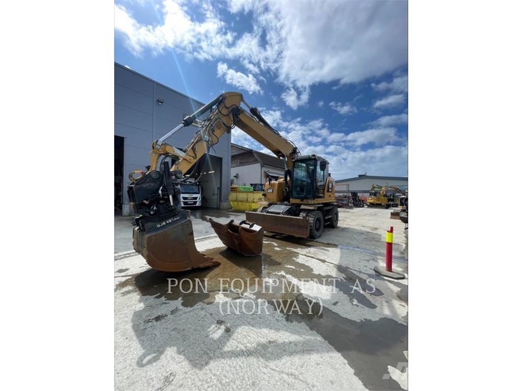 CAT M317F  휠 굴삭기