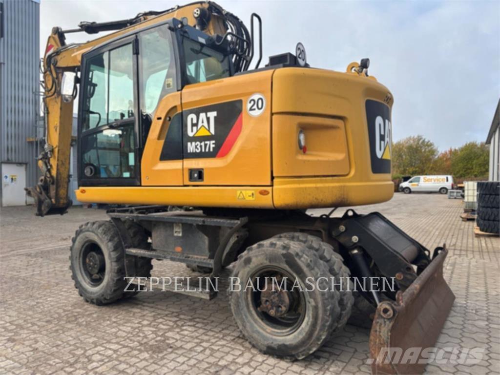 CAT M317F  휠 굴삭기
