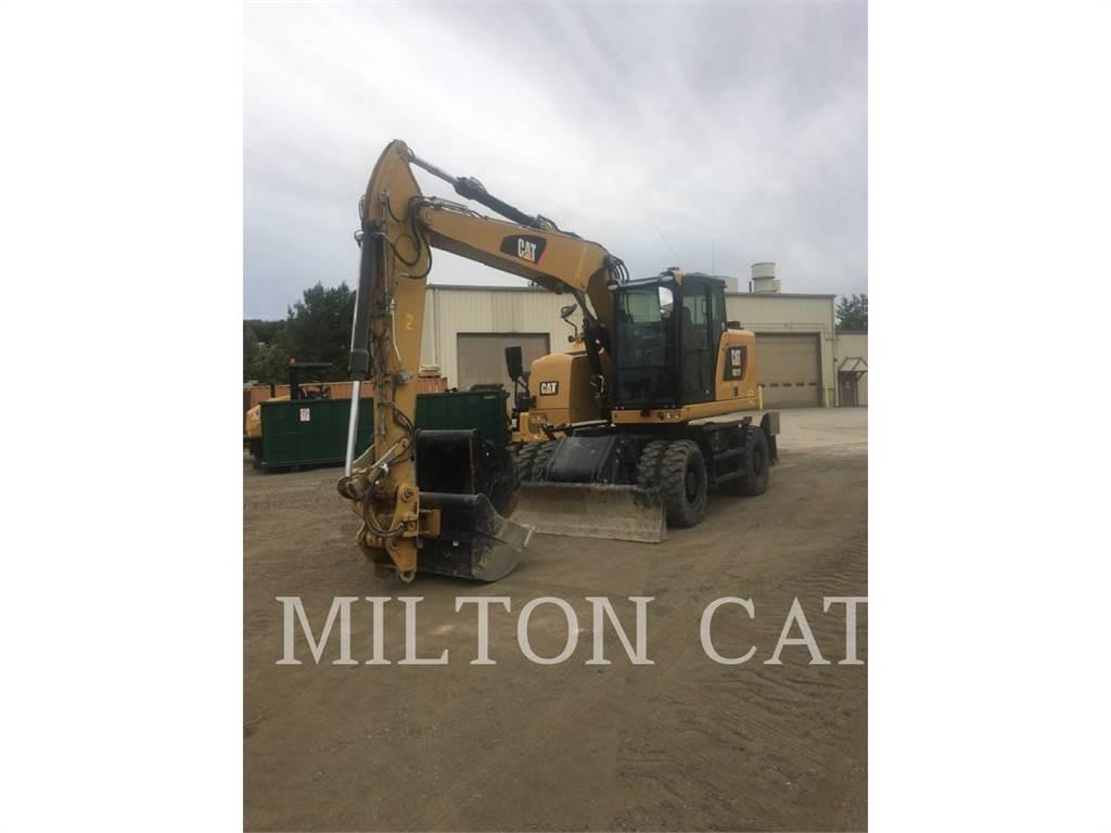 CAT M317F  휠 굴삭기
