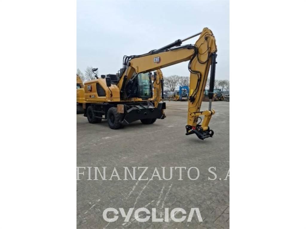 CAT M318  휠 굴삭기