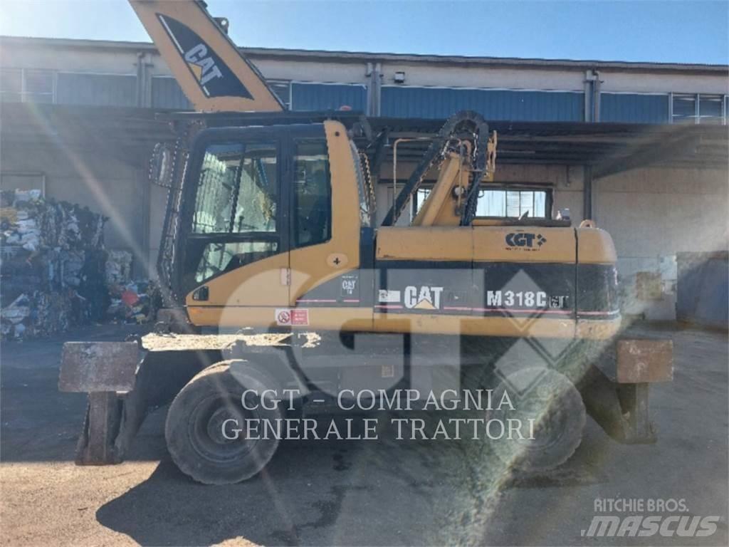 CAT M318CMH  휠 굴삭기