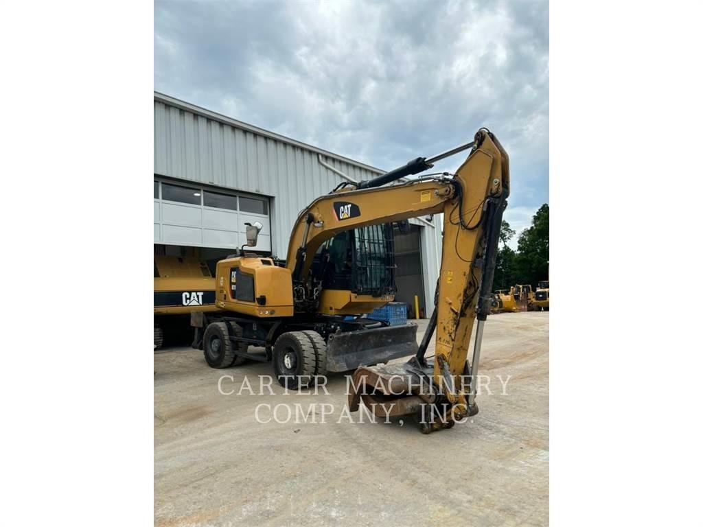 CAT M318F  휠 굴삭기