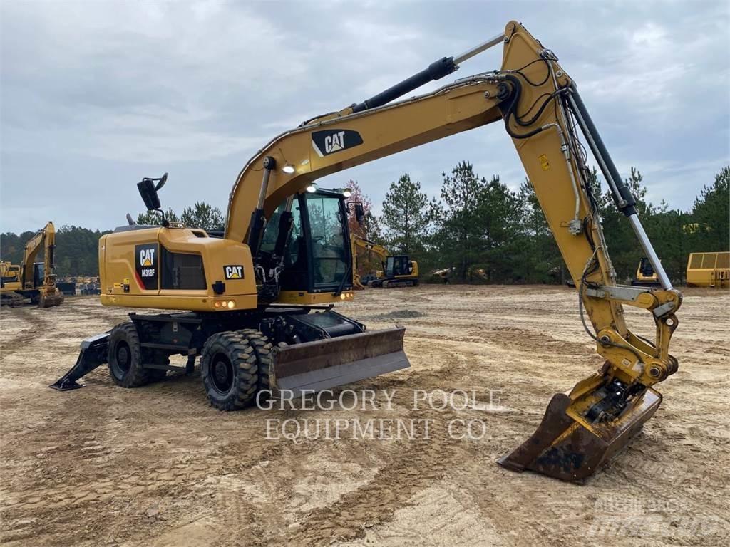 CAT M318F  휠 굴삭기