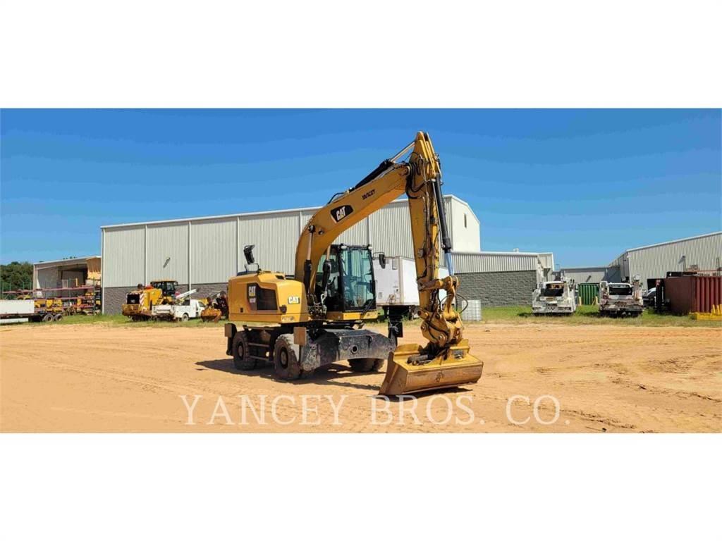 CAT M318F  휠 굴삭기