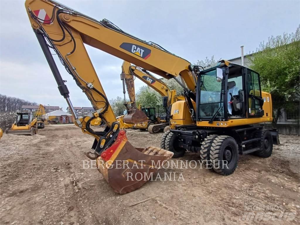 CAT M318F  휠 굴삭기