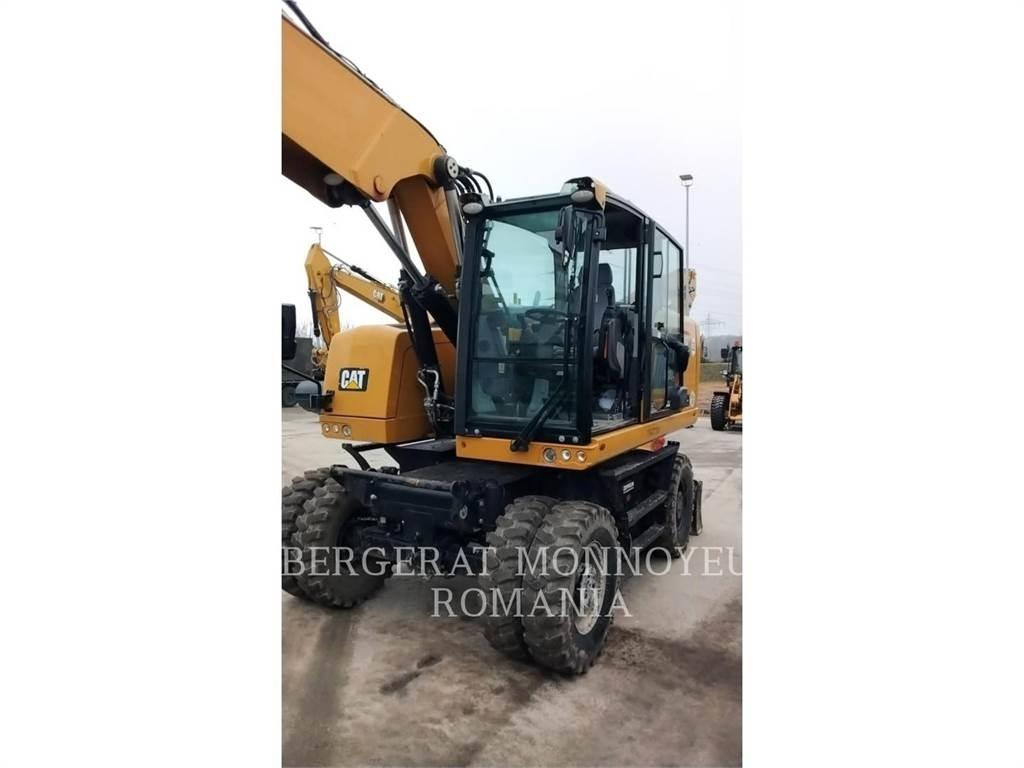CAT M318F  휠 굴삭기