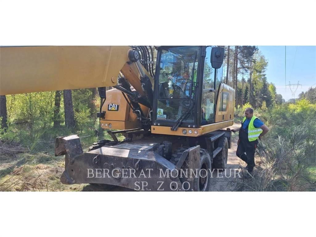 CAT M318F  휠 굴삭기