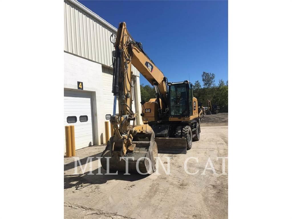 CAT M318F  휠 굴삭기