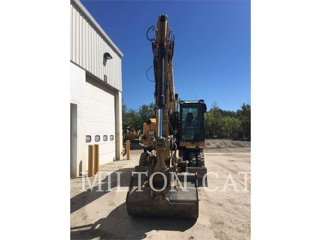 CAT M318F  휠 굴삭기