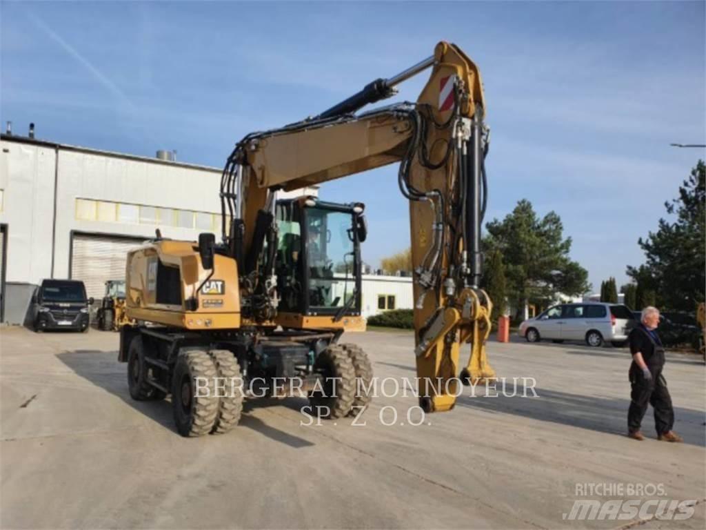 CAT M318F  휠 굴삭기