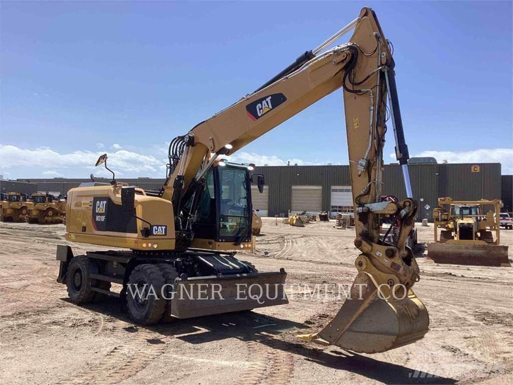 CAT M318F  휠 굴삭기