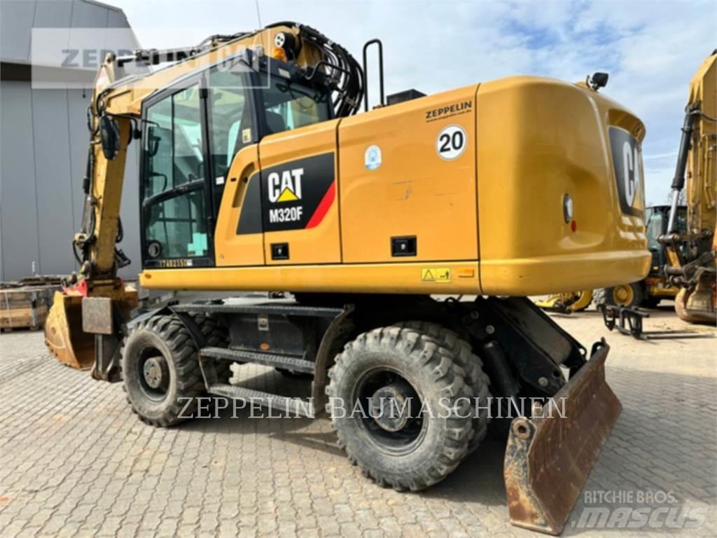 CAT M320F  휠 굴삭기