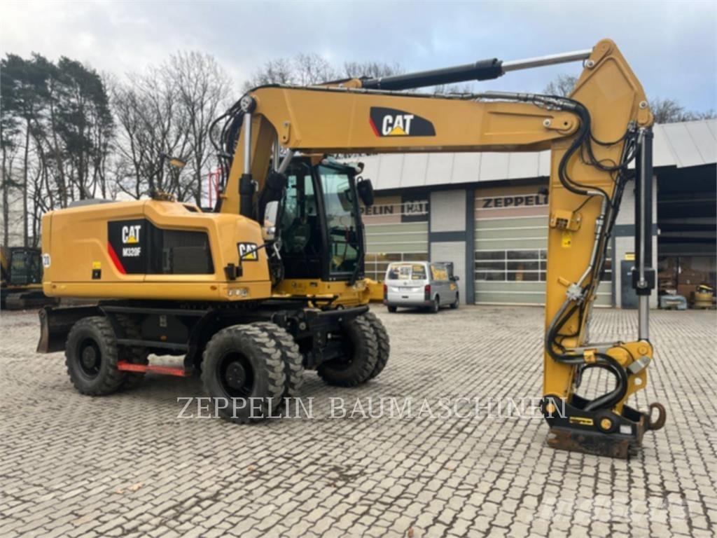 CAT M320F  휠 굴삭기