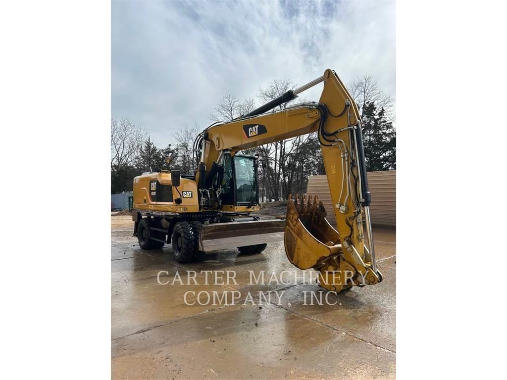 CAT M322F  휠 굴삭기
