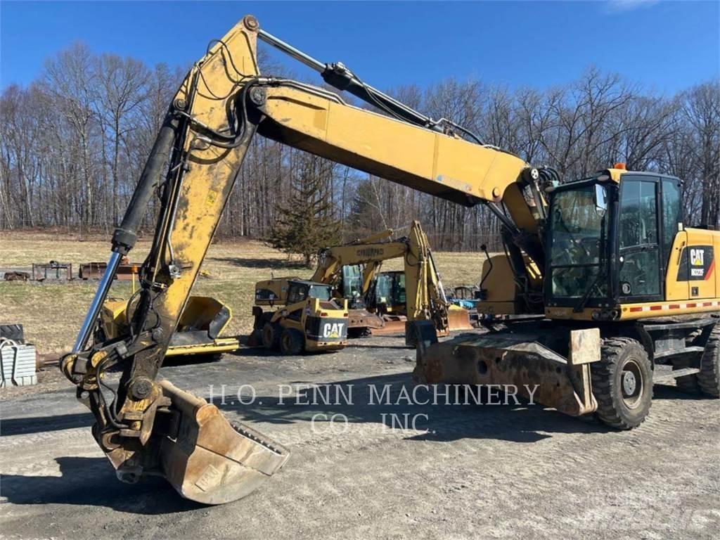 CAT M322F  휠 굴삭기