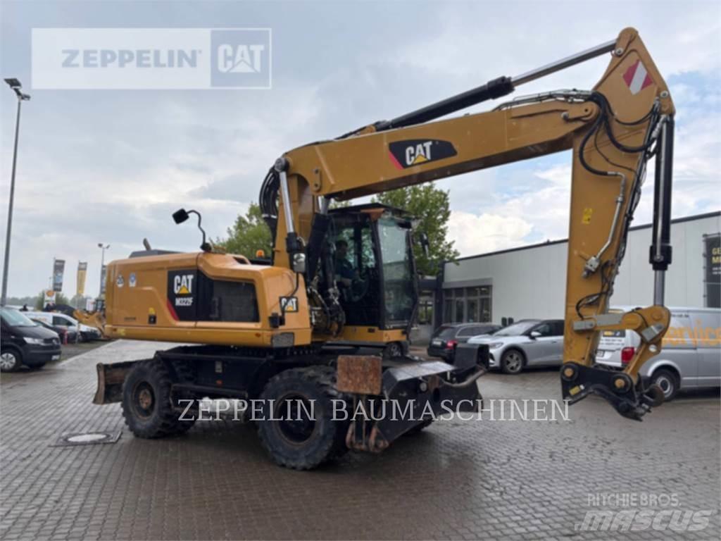 CAT M322F  휠 굴삭기