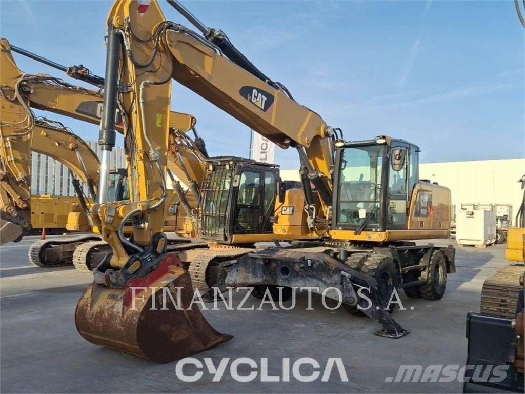 CAT M322F  휠 굴삭기