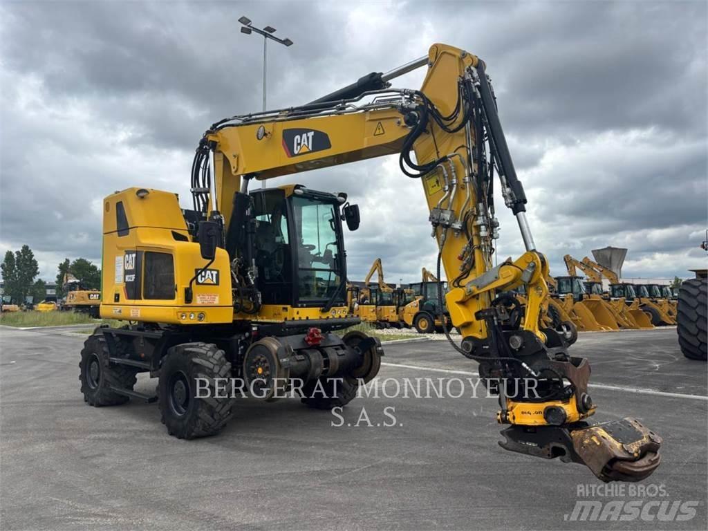 CAT M323F  휠 굴삭기
