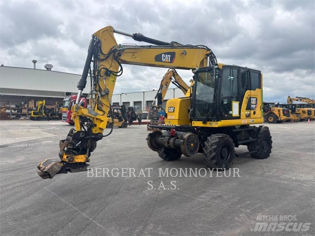CAT M323F  휠 굴삭기