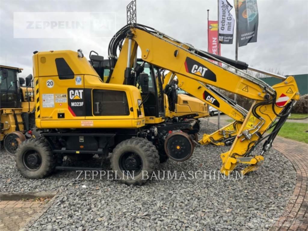 CAT M323F  휠 굴삭기