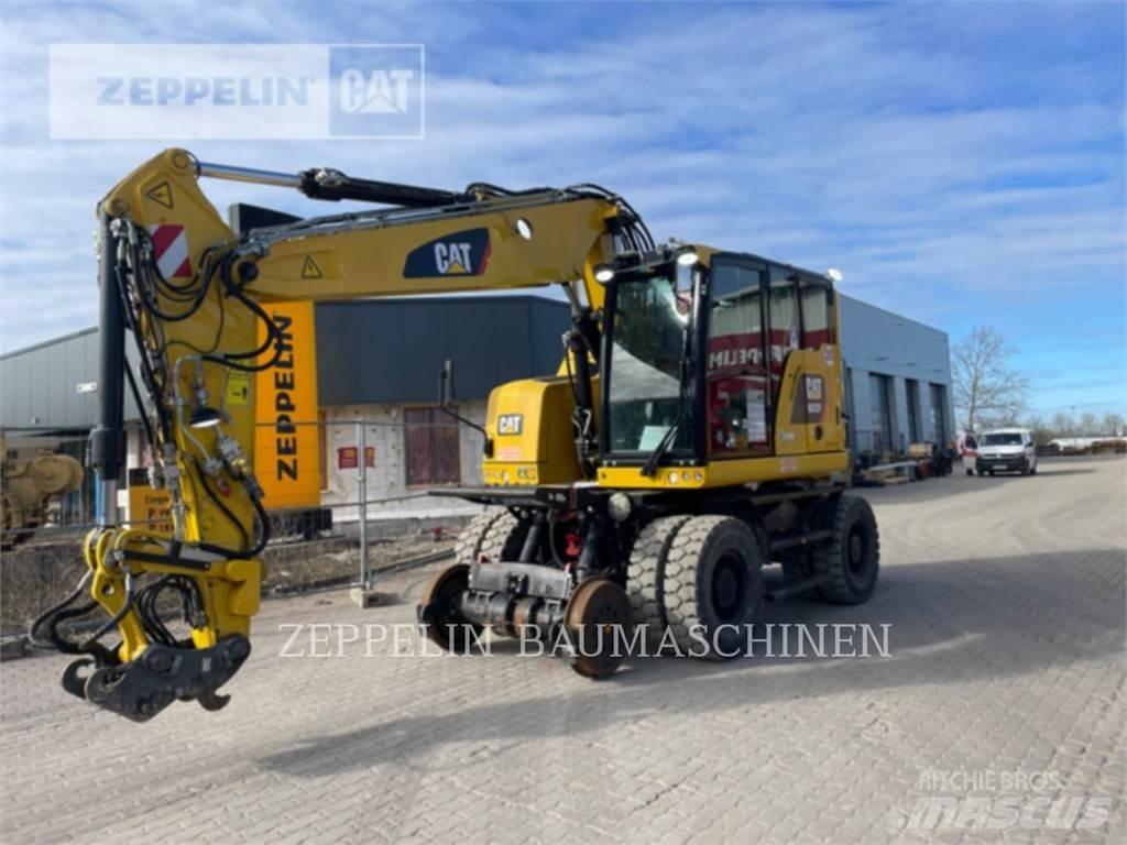CAT M323F  휠 굴삭기