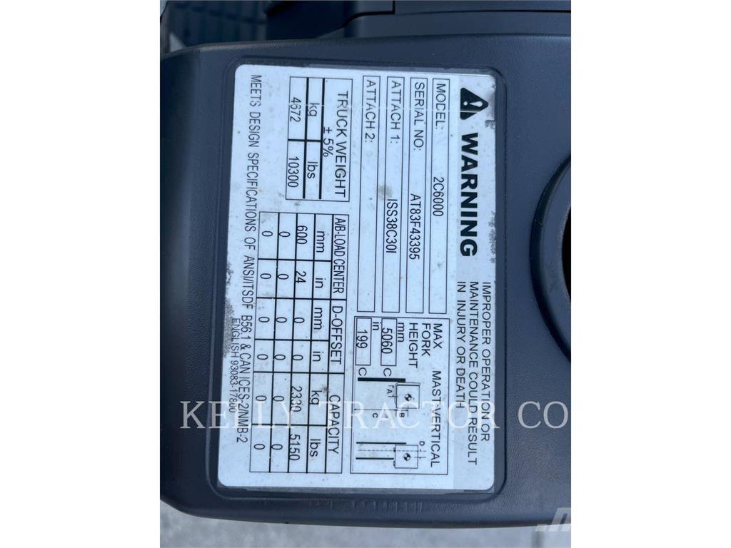 CAT MCF2C60004 LPG 지게차