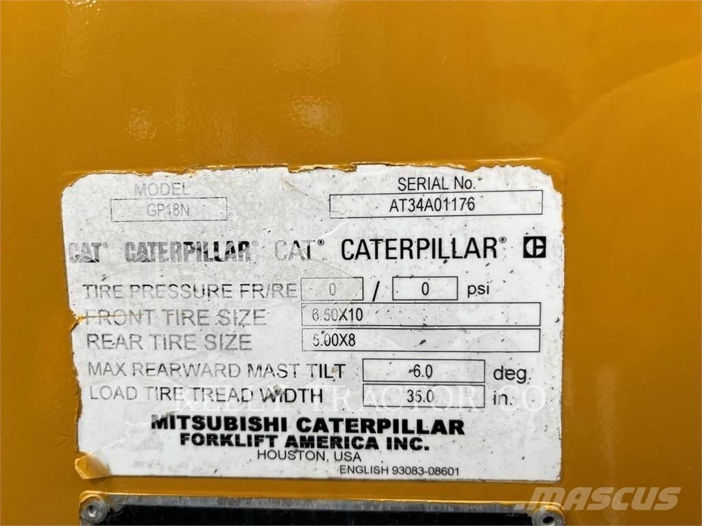CAT MCFGP18N5 LPG 지게차